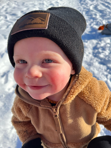 Black Montana Beanie