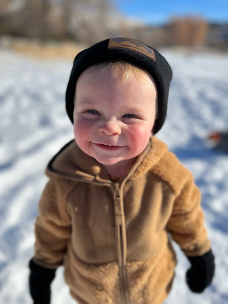 Black Montana Beanie