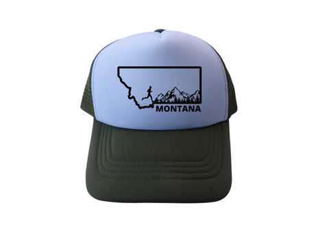 Military Green Men's Montana Mountain Runner Hat