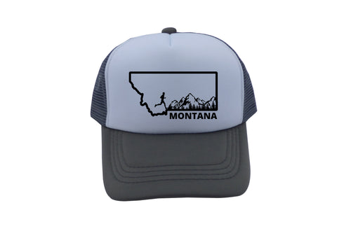 Grey Men's Montana Mountain Runner Hat