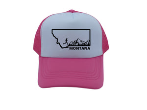 Pink Men's Montana Mountain Runner Hat