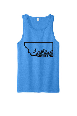 Men's Montana Mountain Runner Tank Blue