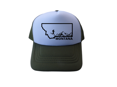 Military Green Women's Montana Mountain Runner Hat
