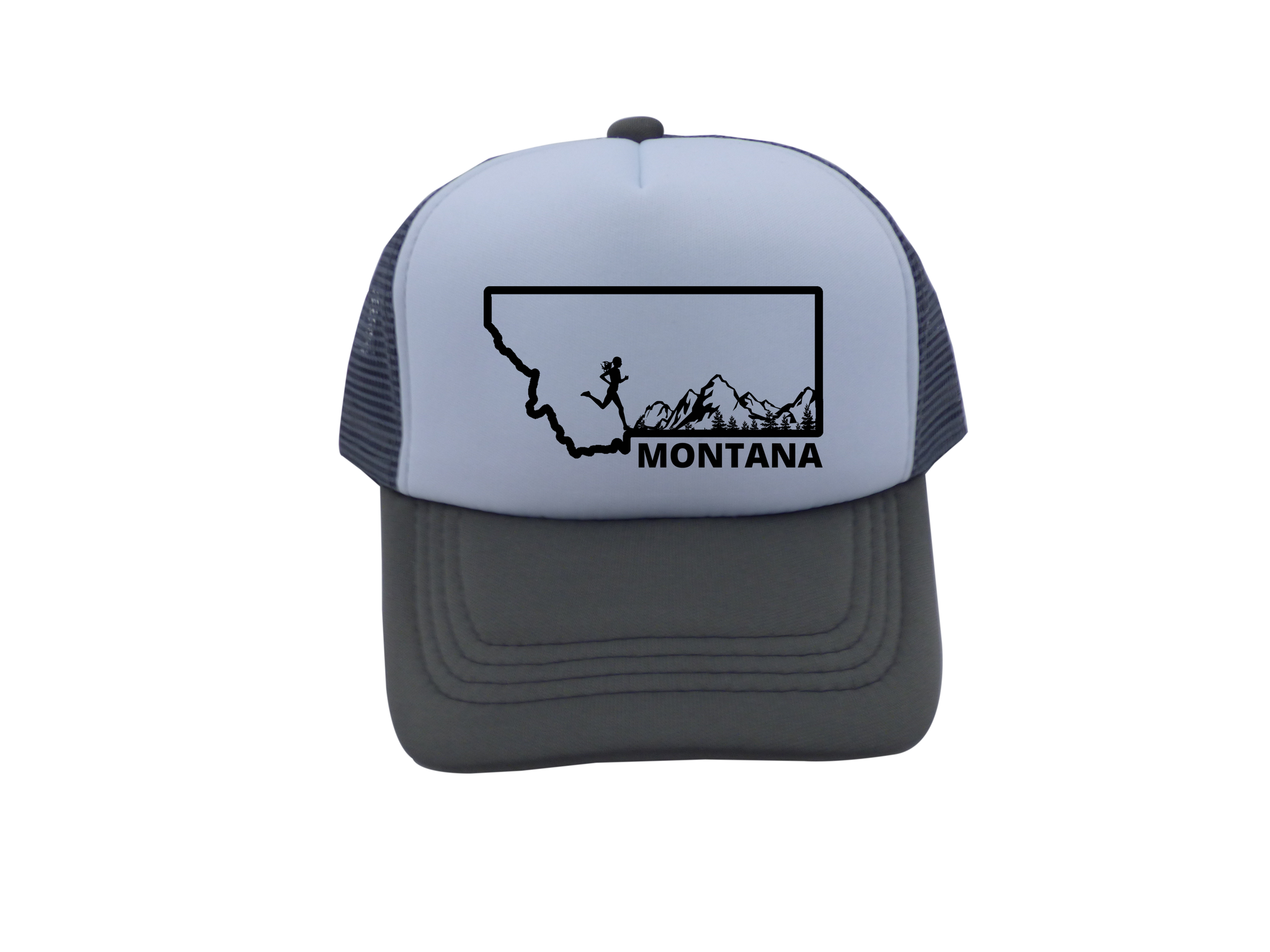 Grey Women's Montana Mountain Runner Hat