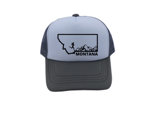 Grey Women's Montana Mountain Runner Hat