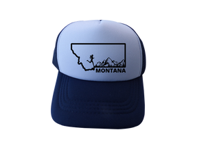 Navy Women's Montana Mountain Runner Hat