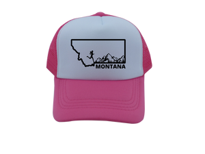 Pink Women's Montana Mountain Runner Hat